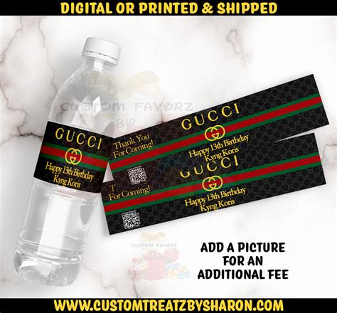 gucci water bottle labels|designer water bottle louis vuitton.